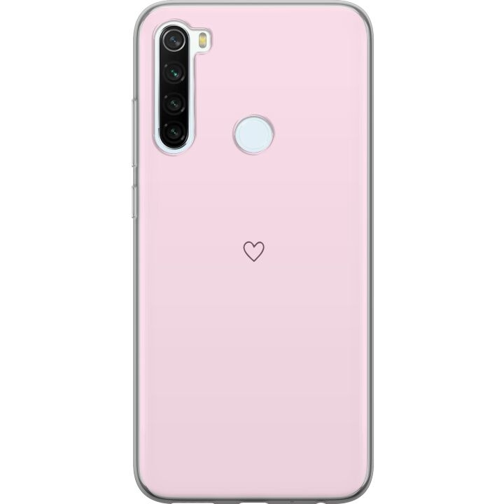 Mobile case for Xiaomi Redmi Note 8 with Heart design in the group SMARTPHONE & TABLETS / Phone cases / Xiaomi at TP E-commerce Nordic AB (A66483)