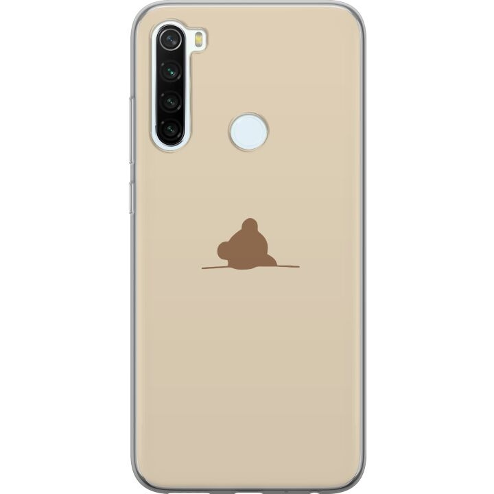 Mobile case for Xiaomi Redmi Note 8 with Nalle design in the group SMARTPHONE & TABLETS / Phone cases / Xiaomi at TP E-commerce Nordic AB (A66484)