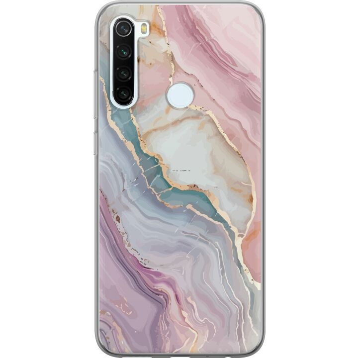 Mobile case for Xiaomi Redmi Note 8 with Marble design in the group SMARTPHONE & TABLETS / Phone cases / Xiaomi at TP E-commerce Nordic AB (A66486)