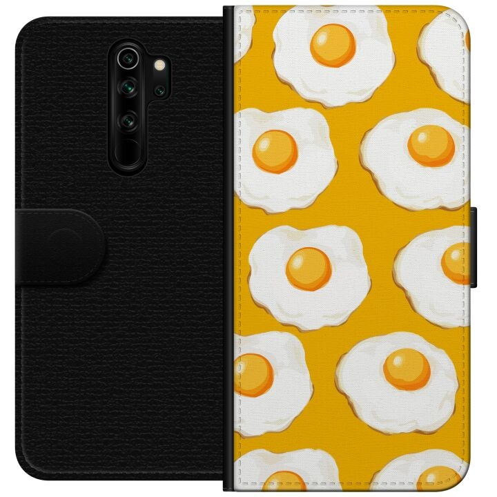 Wallet case for Xiaomi Redmi Note 8 Pro with Fried egg design in the group SMARTPHONE & TABLETS / Phone cases / Xiaomi at TP E-commerce Nordic AB (A66493)