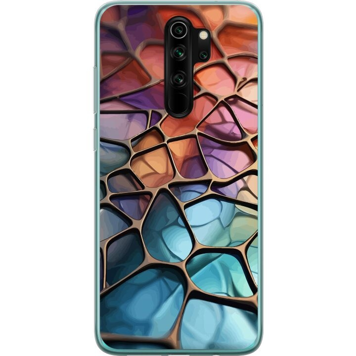 Mobile case for Xiaomi Redmi Note 8 Pro with Metallic pattern design in the group SMARTPHONE & TABLETS / Phone cases / Xiaomi at TP E-commerce Nordic AB (A66528)