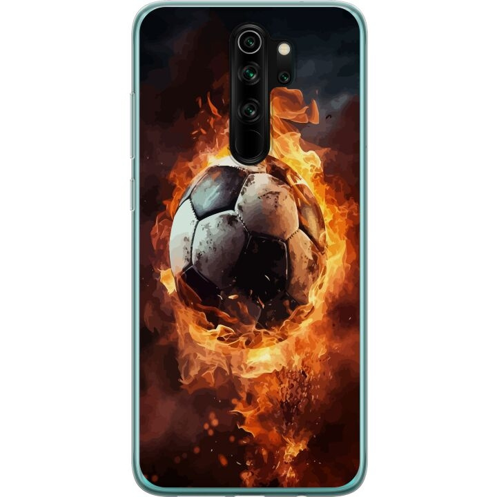 Mobile case for Xiaomi Redmi Note 8 Pro with Football design in the group SMARTPHONE & TABLETS / Phone cases / Xiaomi at TP E-commerce Nordic AB (A66539)