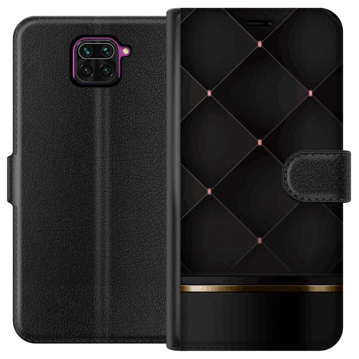 Wallet case for Xiaomi Redmi Note 9 with Luxury line design in the group SMARTPHONE & TABLETS / Phone cases / Xiaomi at TP E-commerce Nordic AB (A66560)