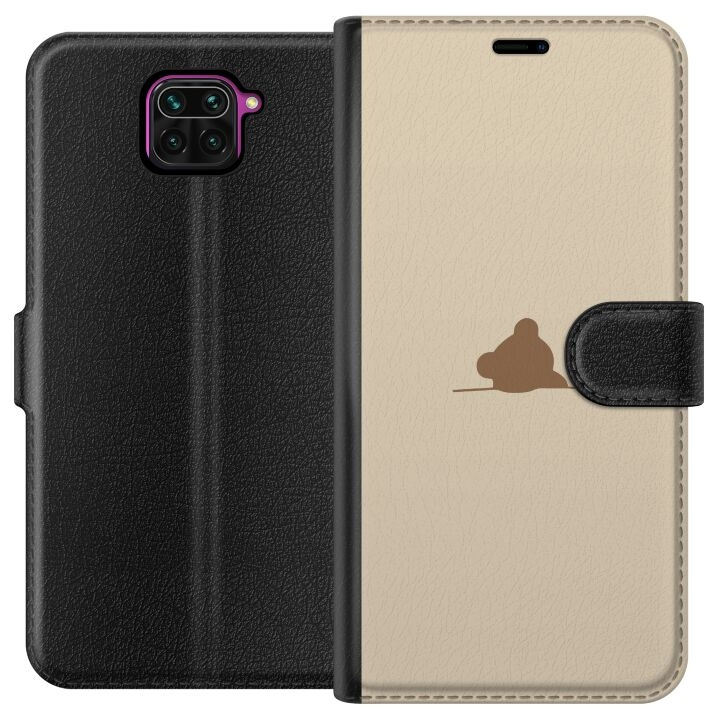 Wallet case for Xiaomi Redmi Note 9 with Nalle design in the group SMARTPHONE & TABLETS / Phone cases / Xiaomi at TP E-commerce Nordic AB (A66565)