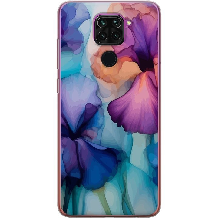 Mobile case for Xiaomi Redmi Note 9 with Magical flowers design in the group SMARTPHONE & TABLETS / Phone cases / Xiaomi at TP E-commerce Nordic AB (A66575)