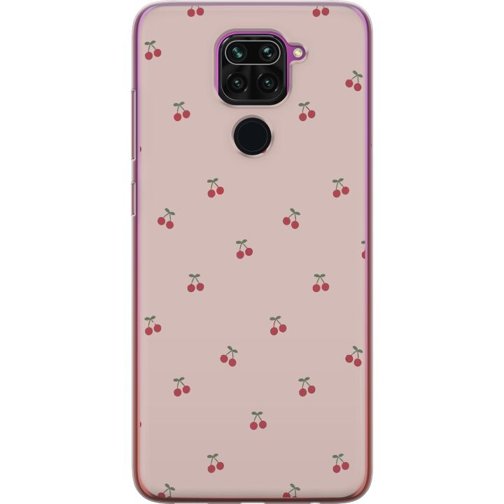 Mobile case for Xiaomi Redmi Note 9 with Cherry design in the group SMARTPHONE & TABLETS / Phone cases / Xiaomi at TP E-commerce Nordic AB (A66579)