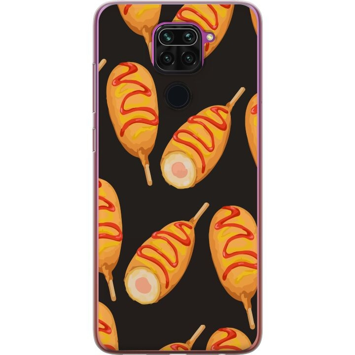 Mobile case for Xiaomi Redmi Note 9 with Chicken drumstick design in the group SMARTPHONE & TABLETS / Phone cases / Xiaomi at TP E-commerce Nordic AB (A66581)