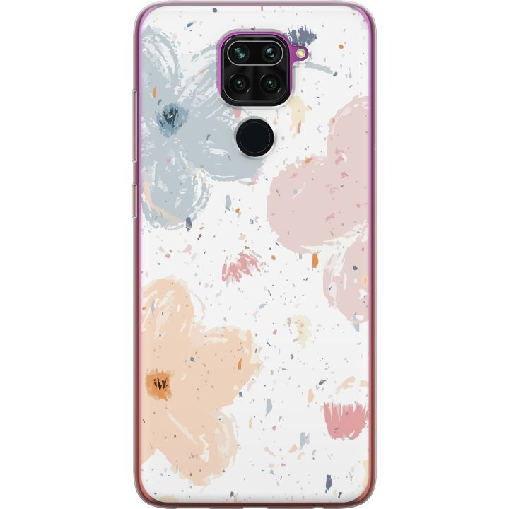 Mobile case for Xiaomi Redmi Note 9 with Flowers design in the group SMARTPHONE & TABLETS / Phone cases / Xiaomi at TP E-commerce Nordic AB (A66584)