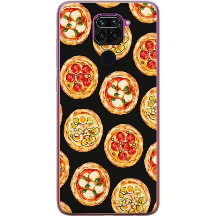 Mobile case for Xiaomi Redmi Note 9 with Pizza design in the group SMARTPHONE & TABLETS / Phone cases / Xiaomi at TP E-commerce Nordic AB (A66585)