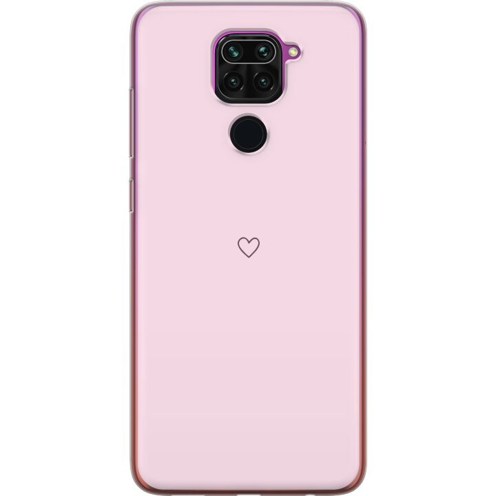 Mobile case for Xiaomi Redmi Note 9 with Heart design in the group SMARTPHONE & TABLETS / Phone cases / Xiaomi at TP E-commerce Nordic AB (A66591)