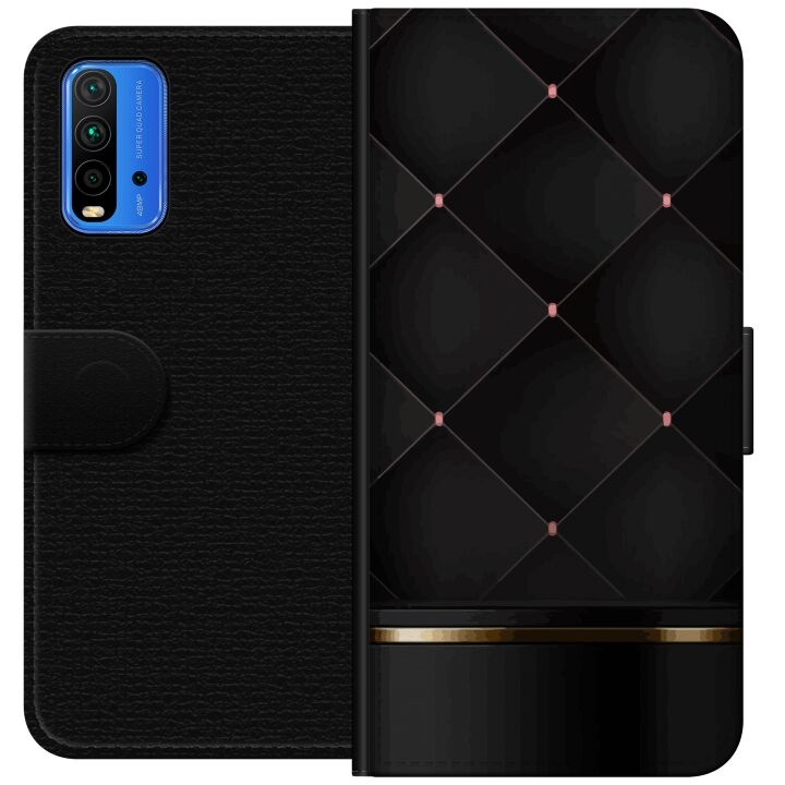 Wallet case for Xiaomi Redmi Note 9 4G with Luxury line design in the group SMARTPHONE & TABLETS / Phone cases / Xiaomi at TP E-commerce Nordic AB (A66614)