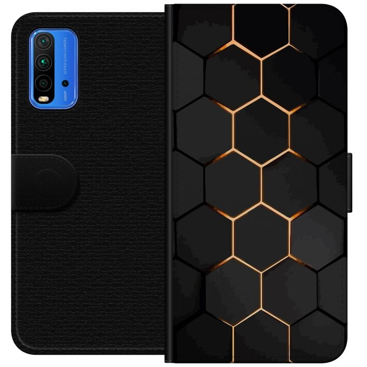 Wallet case for Xiaomi Redmi Note 9 4G with Luxurious Pattern design in the group SMARTPHONE & TABLETS / Phone cases / Xiaomi at TP E-commerce Nordic AB (A66624)