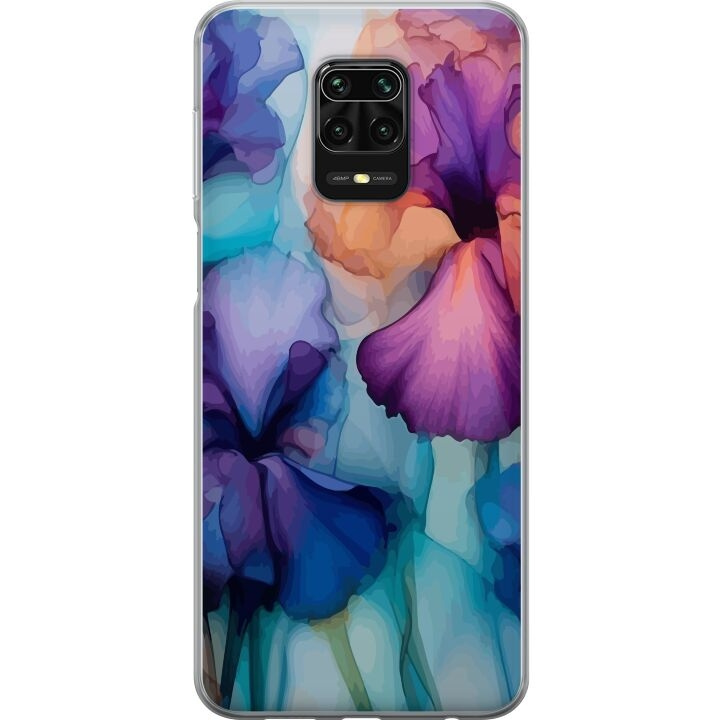 Mobile case for Xiaomi Redmi Note 9S with Magical flowers design in the group SMARTPHONE & TABLETS / Phone cases / Xiaomi at TP E-commerce Nordic AB (A66683)