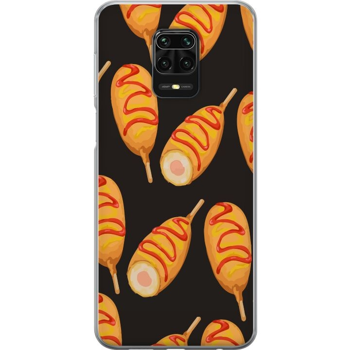 Mobile case for Xiaomi Redmi Note 9S with Chicken drumstick design in the group SMARTPHONE & TABLETS / Phone cases / Xiaomi at TP E-commerce Nordic AB (A66689)