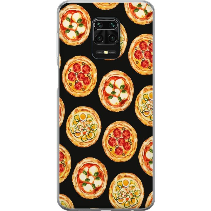 Mobile case for Xiaomi Redmi Note 9S with Pizza design in the group SMARTPHONE & TABLETS / Phone cases / Xiaomi at TP E-commerce Nordic AB (A66693)