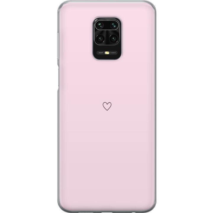 Mobile case for Xiaomi Redmi Note 9S with Heart design in the group SMARTPHONE & TABLETS / Phone cases / Xiaomi at TP E-commerce Nordic AB (A66699)