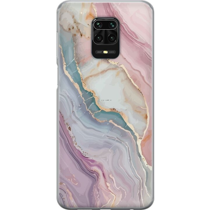 Mobile case for Xiaomi Redmi Note 9S with Marble design in the group SMARTPHONE & TABLETS / Phone cases / Xiaomi at TP E-commerce Nordic AB (A66702)