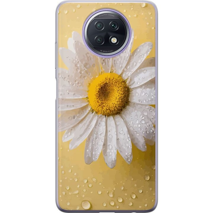 Mobile case for Xiaomi Redmi Note 9T with Porslinsblomma design in the group SMARTPHONE & TABLETS / Phone cases / Xiaomi at TP E-commerce Nordic AB (A66707)