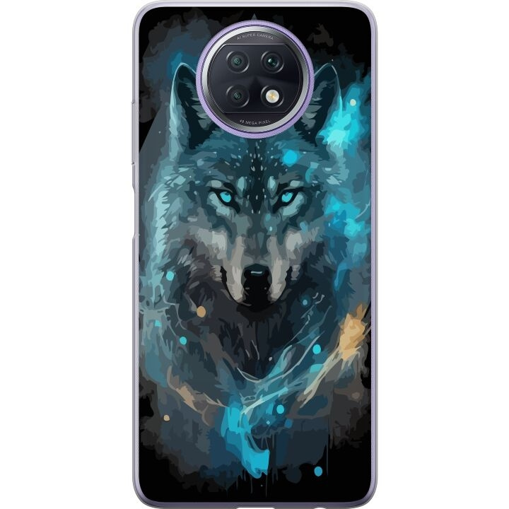 Mobile case for Xiaomi Redmi Note 9T with Wolf design in the group SMARTPHONE & TABLETS / Phone cases / Xiaomi at TP E-commerce Nordic AB (A66712)