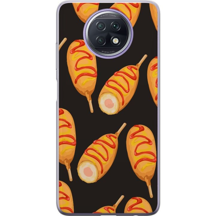 Mobile case for Xiaomi Redmi Note 9T with Chicken drumstick design in the group SMARTPHONE & TABLETS / Phone cases / Xiaomi at TP E-commerce Nordic AB (A66716)