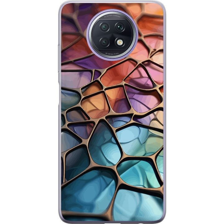 Mobile case for Xiaomi Redmi Note 9T with Metallic pattern design in the group SMARTPHONE & TABLETS / Phone cases / Xiaomi at TP E-commerce Nordic AB (A66717)