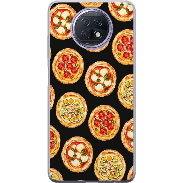 Mobile case for Xiaomi Redmi Note 9T with Pizza design in the group SMARTPHONE & TABLETS / Phone cases / Xiaomi at TP E-commerce Nordic AB (A66720)