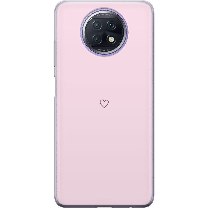 Mobile case for Xiaomi Redmi Note 9T with Heart design in the group SMARTPHONE & TABLETS / Phone cases / Xiaomi at TP E-commerce Nordic AB (A66726)