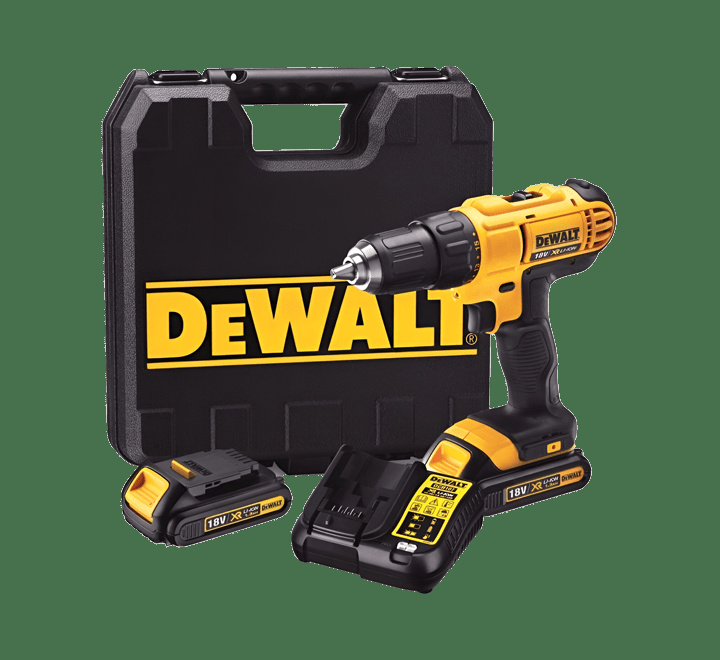 Dewalt DCD771C2 18V XR Borrskruvdragare (2x1,3Ah) in the group HOME, HOUSEHOLD & GARDEN / Tools / Drills at TP E-commerce Nordic AB (A66846)