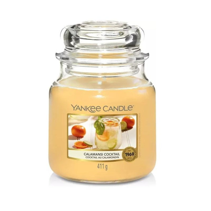 Yankee Candle Classic Medium Jar Calamansi Cocktail 411g in the group BEAUTY & HEALTH / Fragrance & Perfume / Other fragrances / Scented candles at TP E-commerce Nordic AB (C00636)