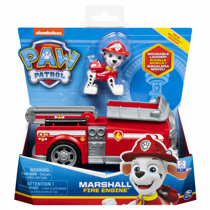 Paw Patrol Basic Vehicle Marshall in the group TOYS, KIDS & BABY PRODUCTS / Toys / Toy cars at TP E-commerce Nordic AB (C00807)