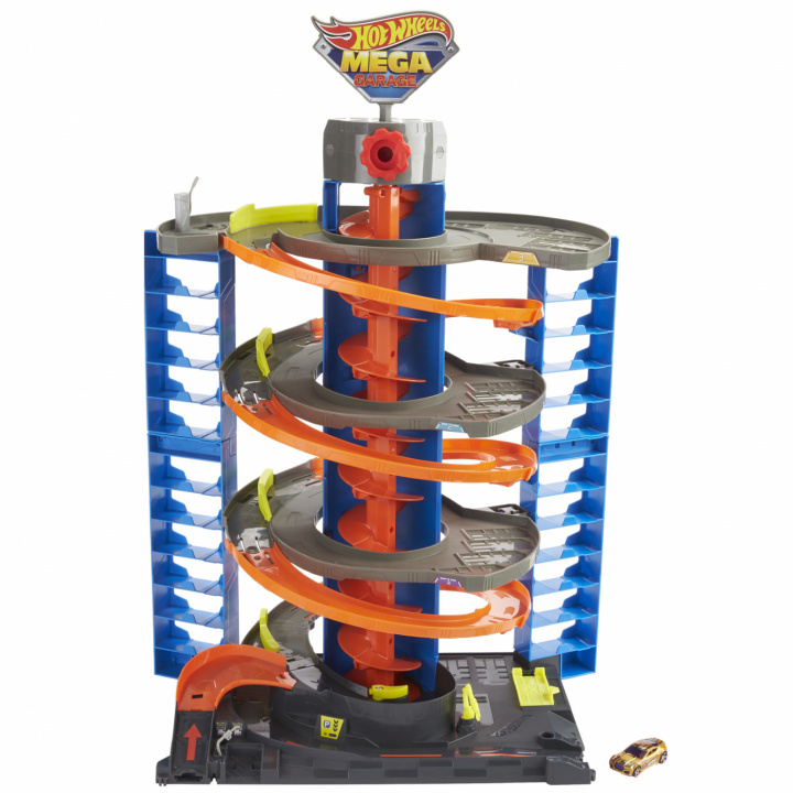 Hot Wheels City Mega Garage 2021 in the group TOYS, KIDS & BABY PRODUCTS / Toys / Racing tracks at TP E-commerce Nordic AB (C02338)