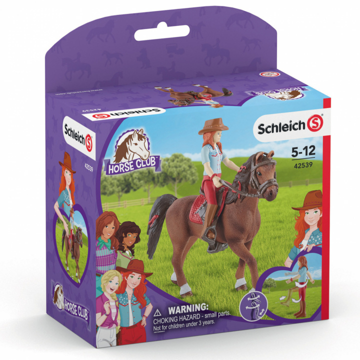 Schleich Horse Club Hannah & Cayenne in the group TOYS, KIDS & BABY PRODUCTS / Toys / Figures, Miniatures & accessories at TP E-commerce Nordic AB (C02406)