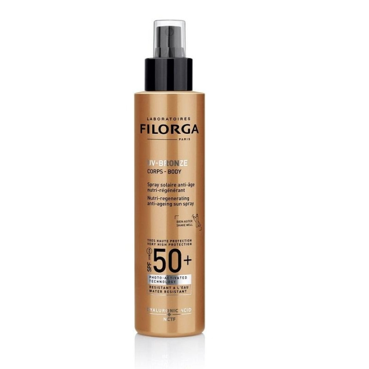 Filorga Uv-Bronze Body Sun Spray Spf50+ 150ml in the group BEAUTY & HEALTH / Skin care / Tanning / Sunscreen at TP E-commerce Nordic AB (C03084)