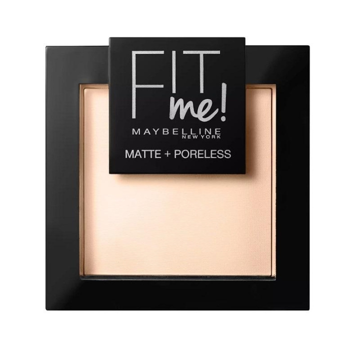 Maybelline Fit Me Matte + Poreless Powder - 104 Soft Ivory in the group BEAUTY & HEALTH / Makeup / Facial makeup / Powders at TP E-commerce Nordic AB (C04352)