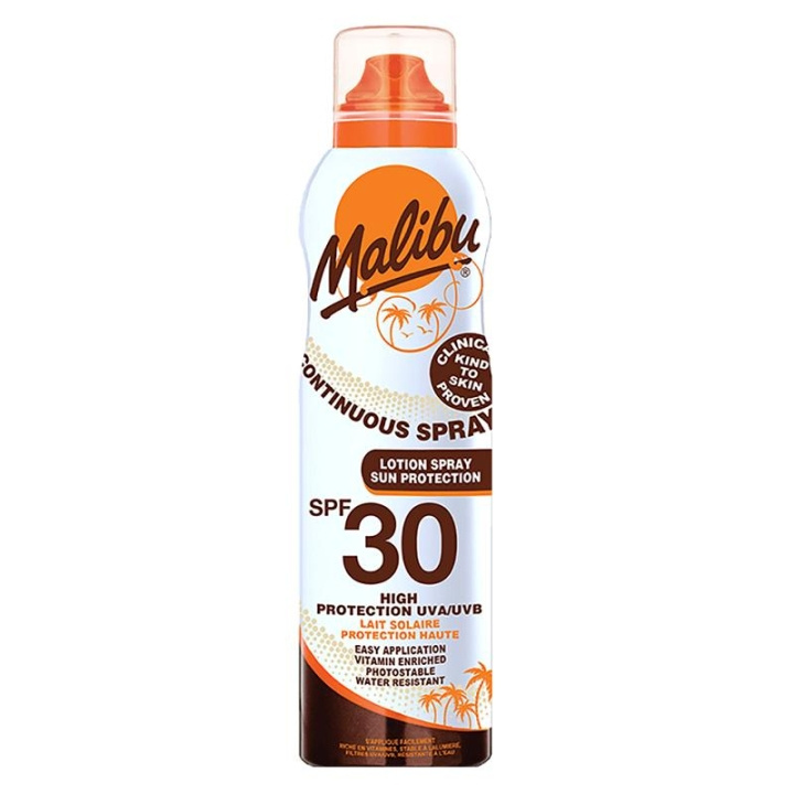 Malibu Continuous Lotion Spray SPF30 175ml in the group BEAUTY & HEALTH / Skin care / Tanning / Sunscreen at TP E-commerce Nordic AB (C05149)