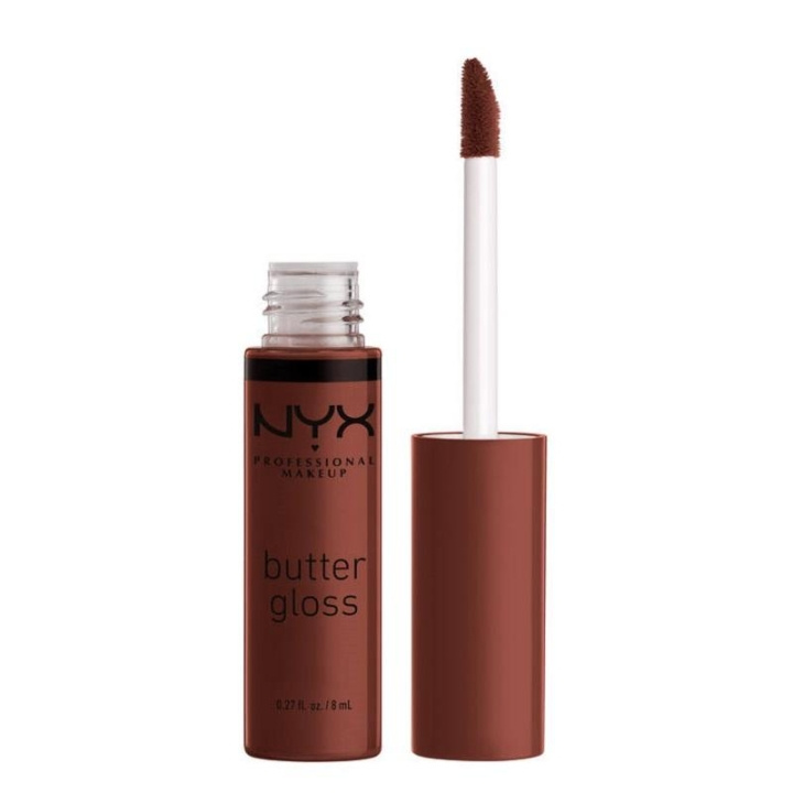 NYX PROF. MAKEUP Butter Lip Gloss - Brownie Drip in the group BEAUTY & HEALTH / Makeup / Lips / Lipp gloss at TP E-commerce Nordic AB (C05416)