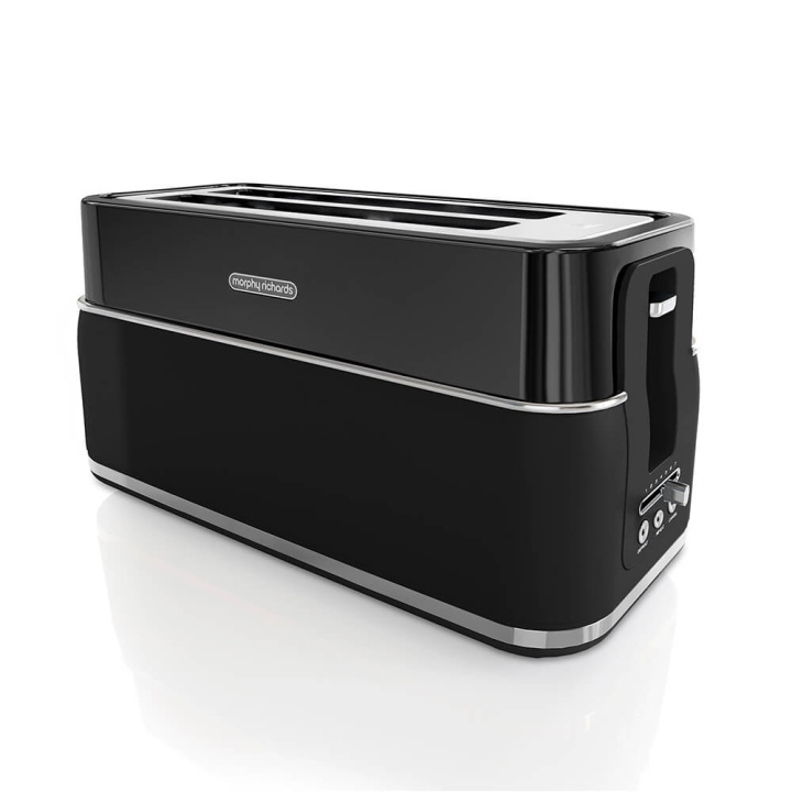 Toaster Signature Long Slot Black in the group HOME, HOUSEHOLD & GARDEN / Household appliances / Toasters & Bread grills / Toasters at TP E-commerce Nordic AB (C05458)