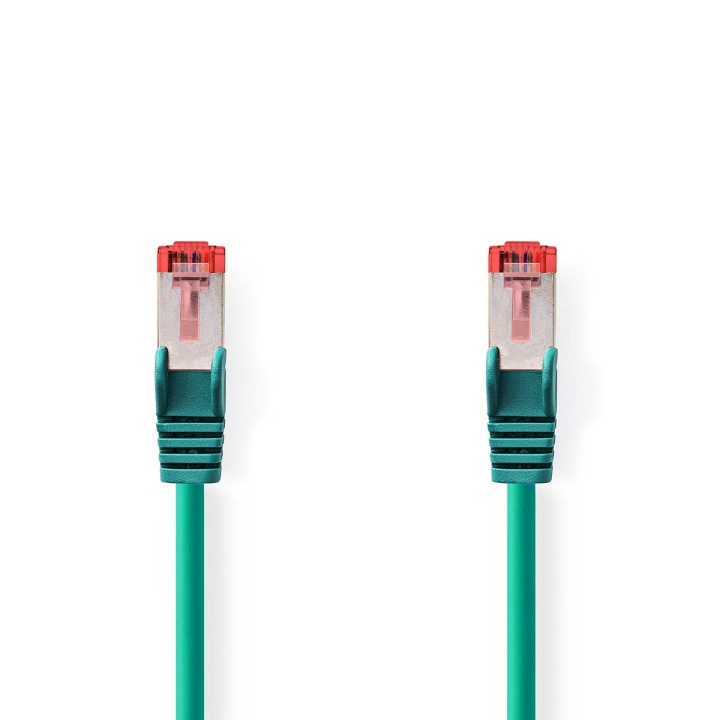 Nedis CAT6 Cable | RJ45 Male | RJ45 Male | S/FTP | 3.00 m | Round | LSZH | Green | Envelope in the group COMPUTERS & PERIPHERALS / Computer cables / Network cables / Cat6 at TP E-commerce Nordic AB (C07217)