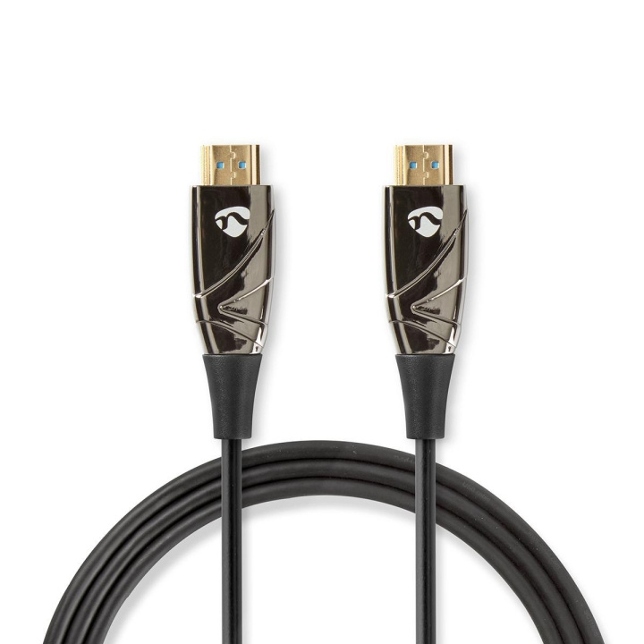 Nedis Active Optical High Speed HDMI™ Cable with Ethernet | HDMI™ Connector | HDMI™ Connector | 4K@60Hz | 18 Gbps | 20.0 m | Round | PVC | Black | Gift Box in the group HOME ELECTRONICS / Cables & Adapters / HDMI / Cables at TP E-commerce Nordic AB (C07775)