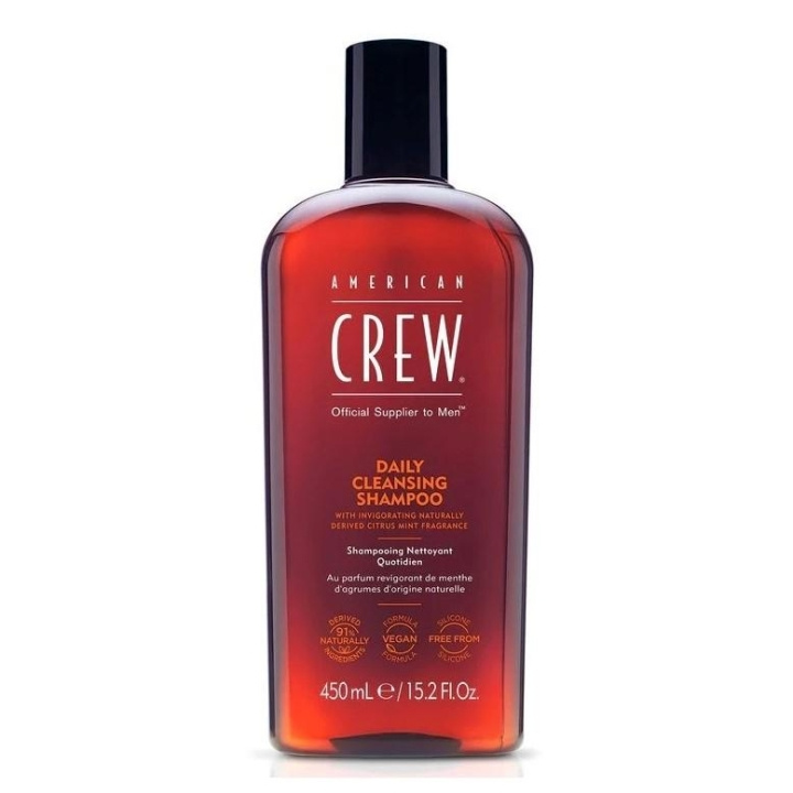 American Crew Daily Cleansing Shampoo 450ml in the group BEAUTY & HEALTH / Hair & Styling / Hair care / Schampoo at TP E-commerce Nordic AB (C09494)