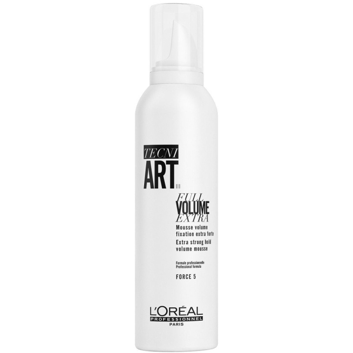 Loreal Tecni.Art Full Volume Extra Mousse 250ml in the group BEAUTY & HEALTH / Hair & Styling / Hair styling / Hair mousse at TP E-commerce Nordic AB (C09529)