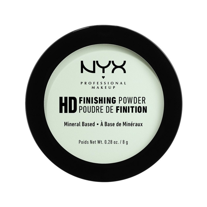 NYX PROF. MAKEUP High Definition Finishing Powder - 03 Mint Green in the group BEAUTY & HEALTH / Makeup / Facial makeup / Powders at TP E-commerce Nordic AB (C10269)