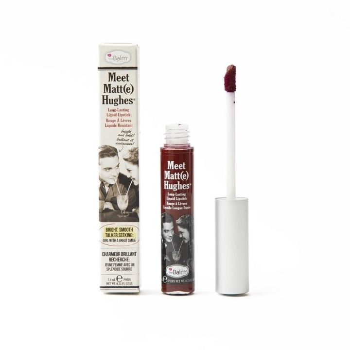 theBalm Meet Matt(e) Hughes Lipstick Adoring 7.4ml in the group BEAUTY & HEALTH / Makeup / Lips / Lipstick at TP E-commerce Nordic AB (C10558)