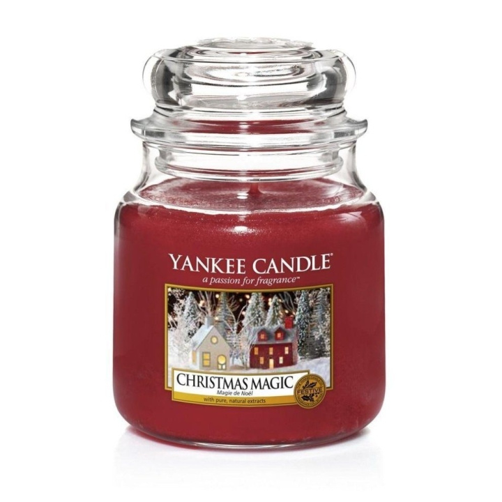 Yankee Candle Classic Medium Jar Christmas Magic 411g in the group BEAUTY & HEALTH / Fragrance & Perfume / Other fragrances / Scented candles at TP E-commerce Nordic AB (C10831)