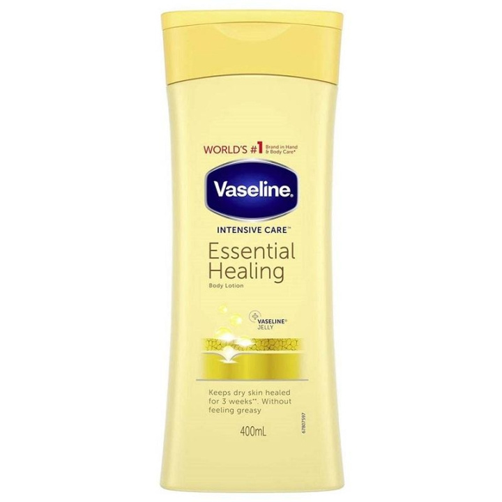 Vaseline Intensive Care Essential Healing Body Lotion 400ml in the group BEAUTY & HEALTH / Skin care / Body health / Body lotion at TP E-commerce Nordic AB (C11073)