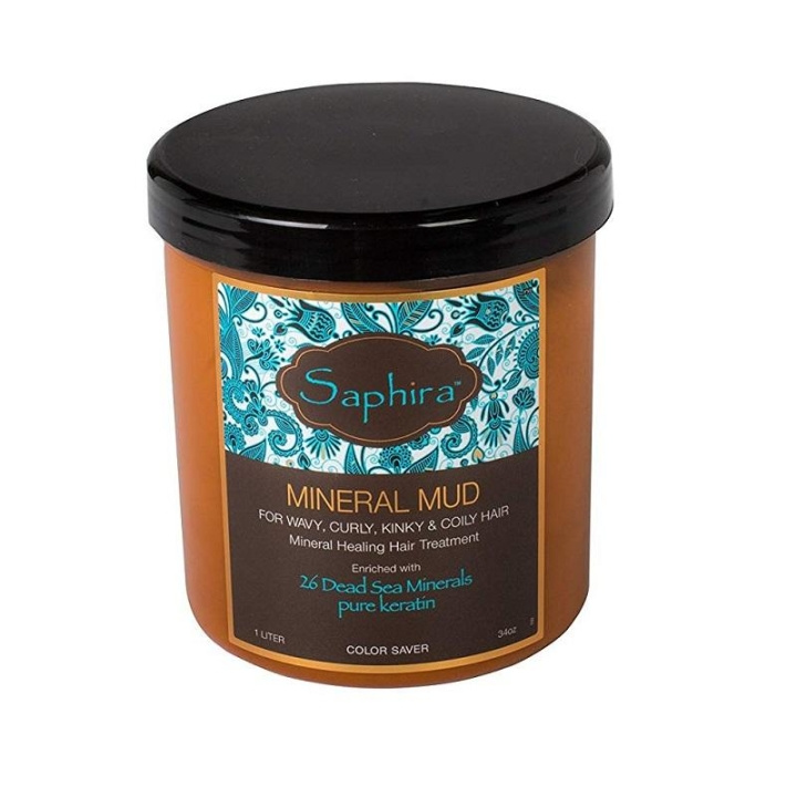 Saphira Curly Divine Mineral Mud 1000ml in the group BEAUTY & HEALTH / Hair & Styling / Hair care / Hair Mask at TP E-commerce Nordic AB (C11080)