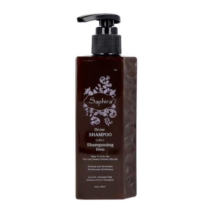 Saphira Curly Divine Schampoo 250ml in the group BEAUTY & HEALTH / Hair & Styling / Hair care / Schampoo at TP E-commerce Nordic AB (C11113)