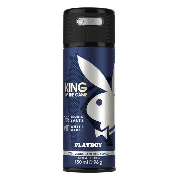 Playboy King of the Game For Him Deo Spray 150ml in the group BEAUTY & HEALTH / Fragrance & Perfume / Deodorants / Deodorant for women at TP E-commerce Nordic AB (C11443)