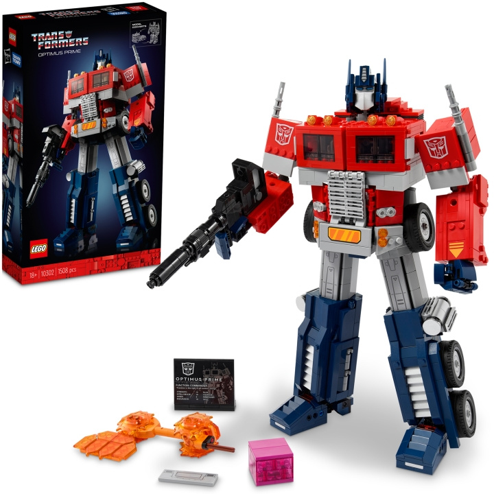 LEGO Icons - Optimus Prime 10302 in the group TOYS, KIDS & BABY PRODUCTS / Toys / Building toys / Lego at TP E-commerce Nordic AB (C11884)