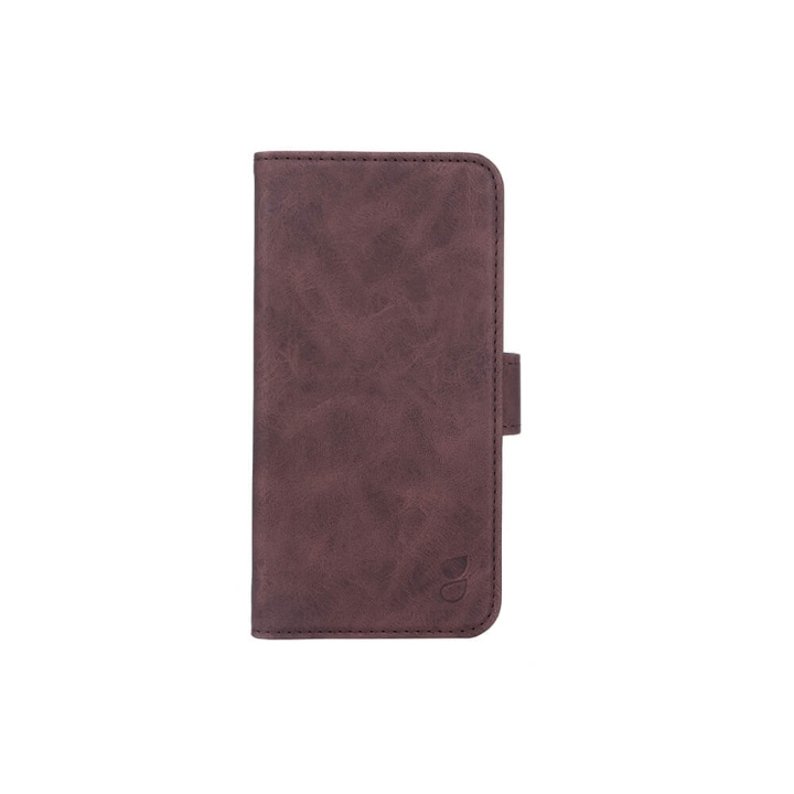 Gear Wallet Case Brown -iPhone 13/14/15 in the group SMARTPHONE & TABLETS / Phone cases / Apple / iPhone 14 at TP E-commerce Nordic AB (C12187)